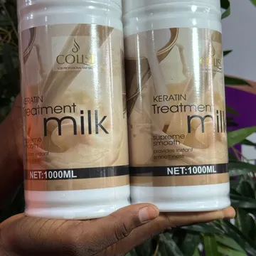 Keratin treatment milk