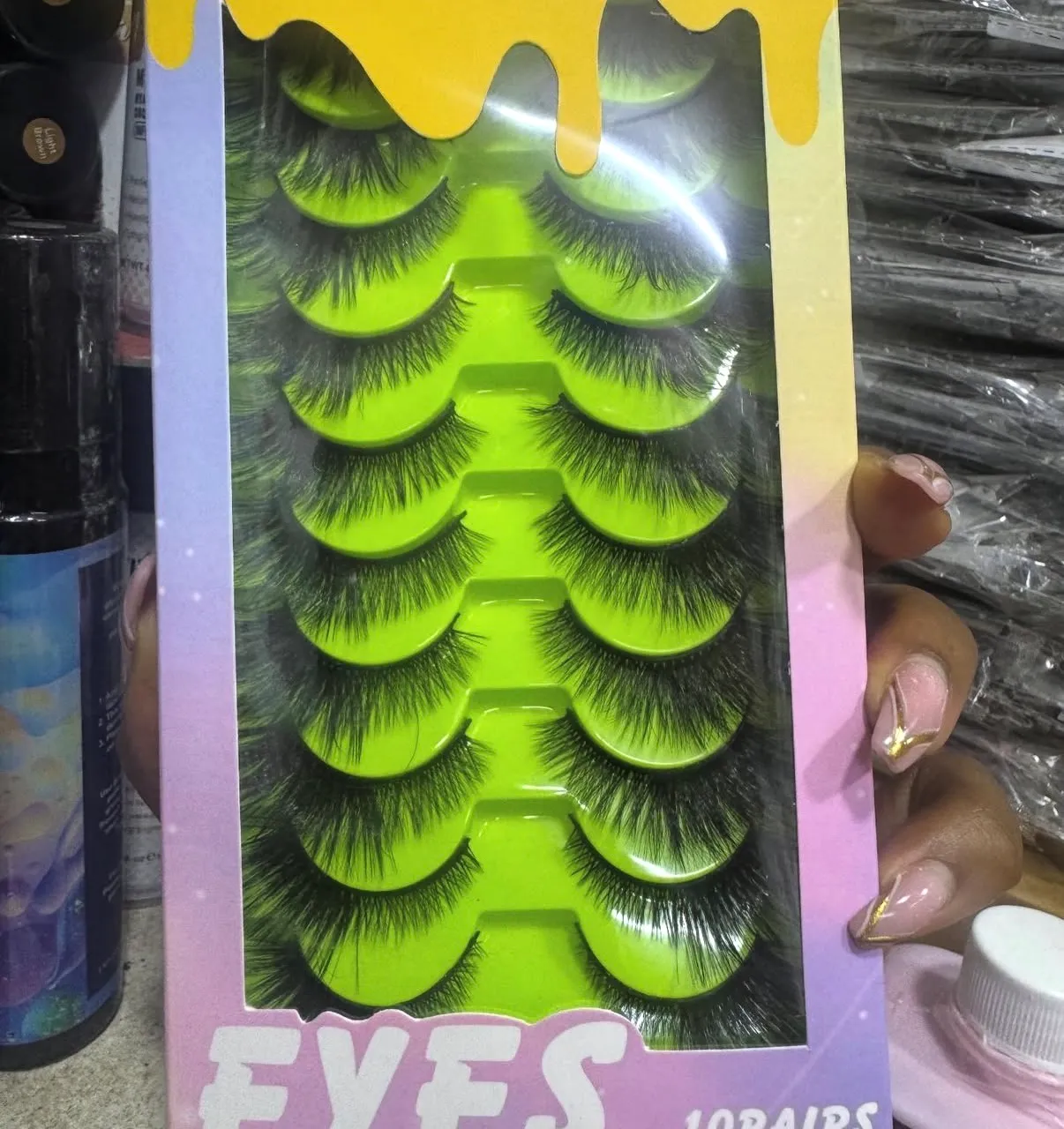 10 pair mink lash set