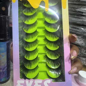 10 pair mink lash set