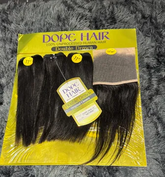 Dope hair 11” frontal