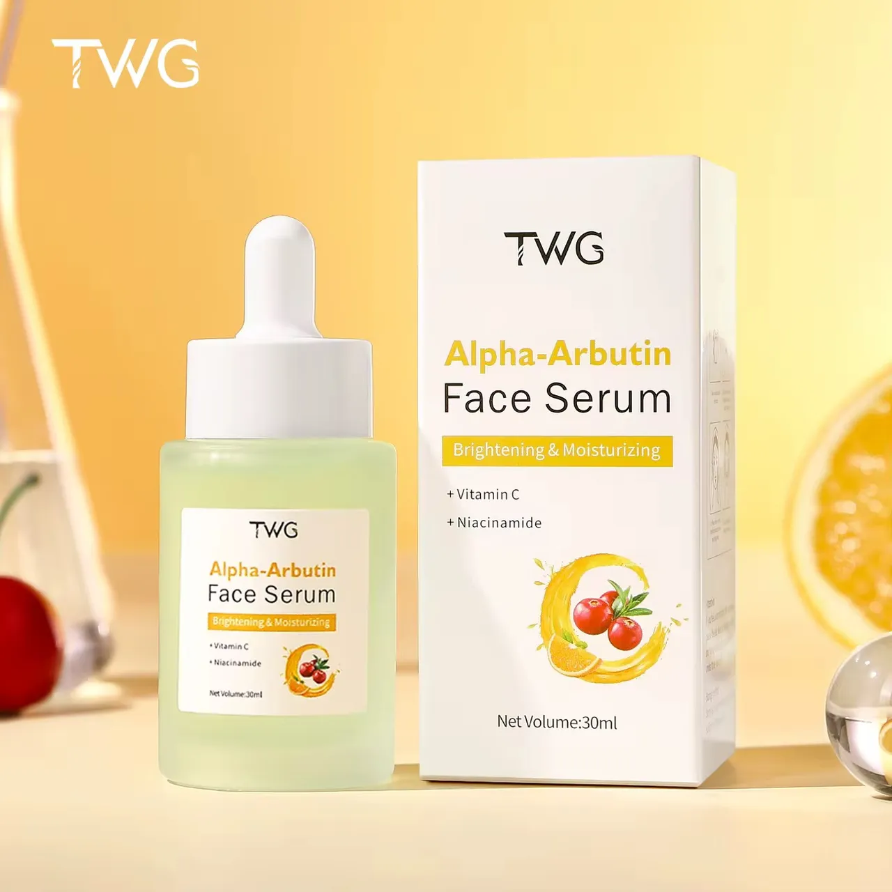 TWG Alpha Arbutin - Vitamin C and Niacinamide Serum: Brightening Serum
