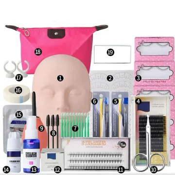 Complete Mink Lash Beginner Training Set