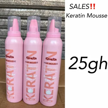 Keratin Hair Mousse