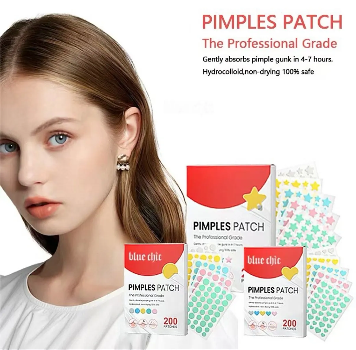 Blue Chic Pimple Patches