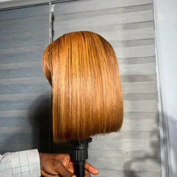 Patrick 4*4 fringe bob. π― human hair, very soft. Can be bleached dyed and permed.
