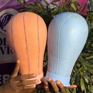 Leather canvas head