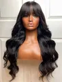 ASS. BONE STRAIGHT FRINGE (70% HUMAN HAIR )