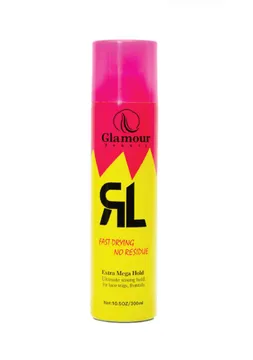 Glamour Beauty Extra Mega Hold Lace Wig Glue Spray Fast Drying No Residue 300ml