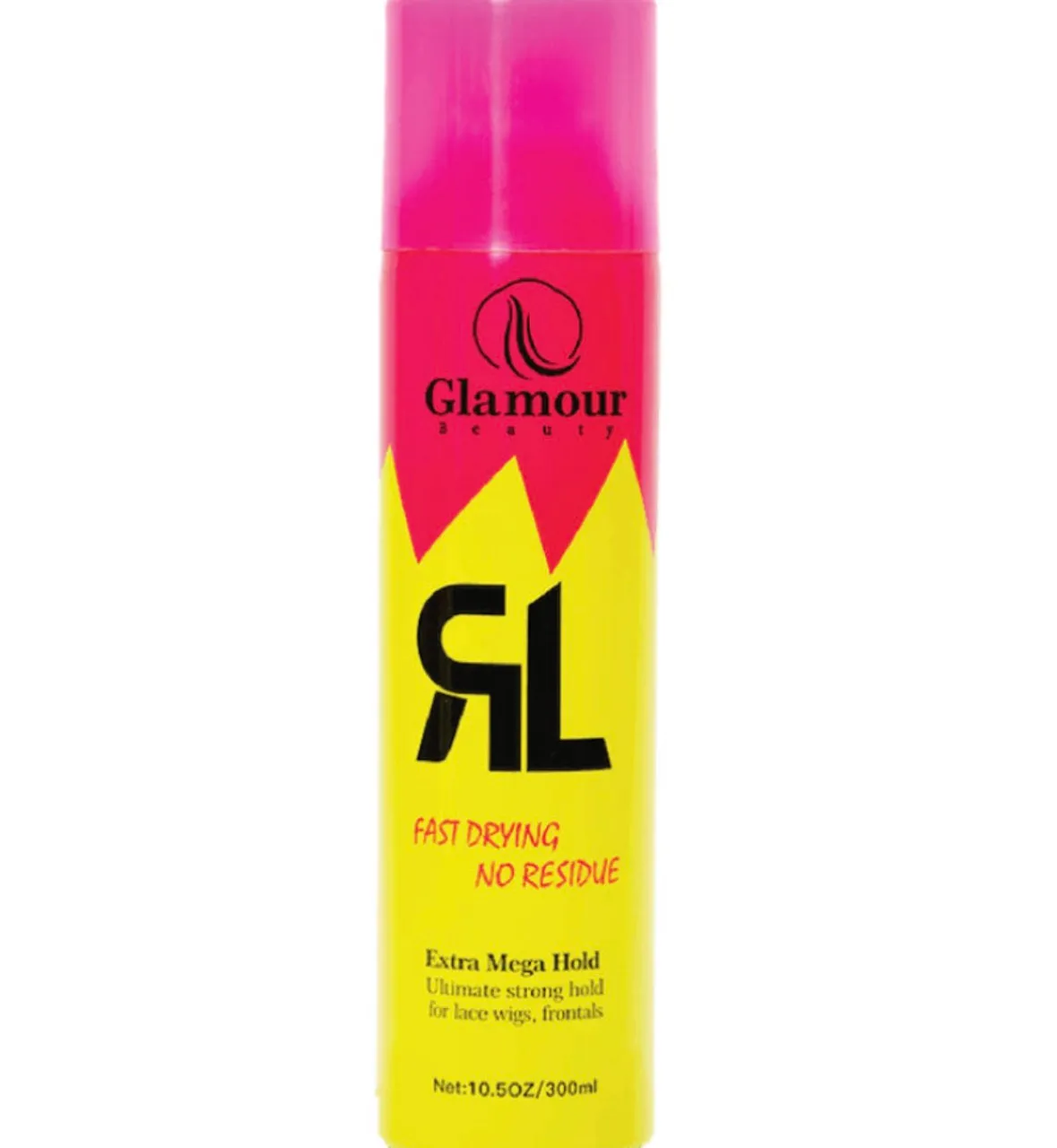 Glamour Beauty Extra Mega Hold Lace Wig Glue Spray Fast Drying No Residue 300ml