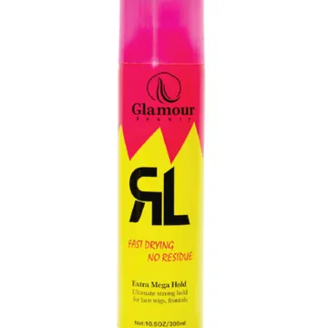 Glamour Beauty Extra Mega Hold Lace Wig Glue Spray Fast Drying No Residue 300ml