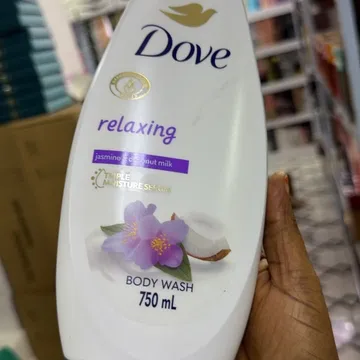 Dove Relaxing Jasmine Coconut Milk Body Wash 750 ml
