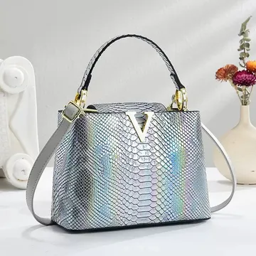 The Madison Pattern Midi Bag
