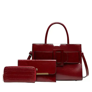 Red Wine 3 In 1 Verse Midi Bag