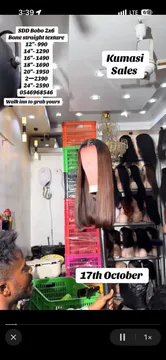 SDD 2*6 silky straight with bone strait texture. 💯 human hair, very soft. can be bleached dyed and permed