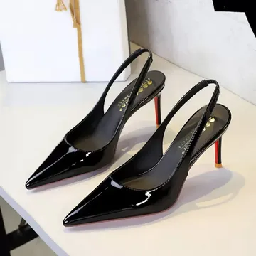 Big Tree Black Half Shoe 3BHS