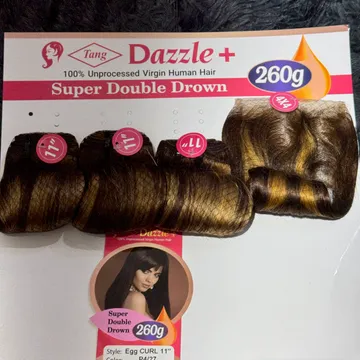 Dazzle egg curls 4x4 closure