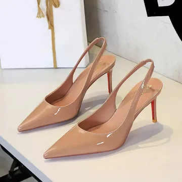 Big Tree Nude Half Shoe 3NHS