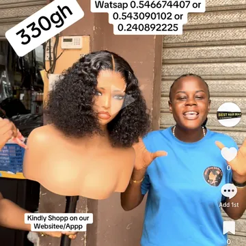Wig Benedicta 4x4 Closure Curly Wig