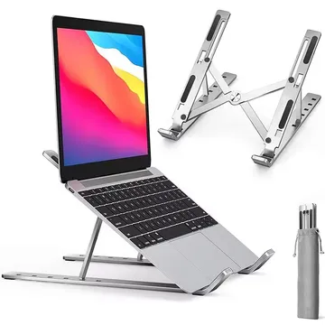Metallic Laptop Stand