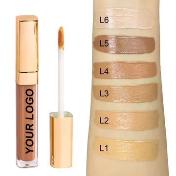WATER PROOF 16 hours hydration and wear Non patchy CONCEALER Blend easily Available in 3 shades L3 light skin L4 medium L7 dark skin