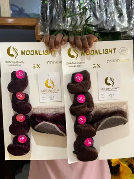 Moonlight Afro B with 4x4 closure